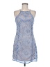Francesca's 100% Polyester Blue Cocktail Dress Size M - photo 1