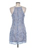 Francesca's 100% Polyester Blue Cocktail Dress Size M - photo 2