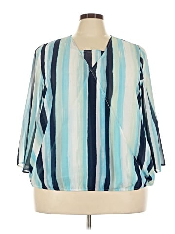 New Directions 3/4 Sleeve Blouse (view 1)