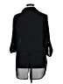 Massini 100% Polyester Black 3/4 Sleeve Blouse Size 1X - photo 2