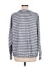 Lou & Grey Checkered-gingham Blue Pullover Sweater Size M - photo 2