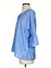 Acote Blue 3/4 Sleeve Blouse Size Lg (2) - photo 5