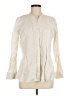 J.Jill 100% Cotton Ivory 3/4 Sleeve Button-Down Shirt Size M - photo 1