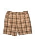 Kiks 100% Cotton Plaid Brown Shorts Size 5T - photo 2