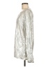 Norma Kamali Silver Long Sleeve Blouse Size M - photo 5