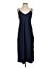 J.Crew 100% Polyester Solid Blue Casual Dress Size 4 - photo 1