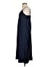 J.Crew 100% Polyester Solid Blue Casual Dress Size 4 - photo 5