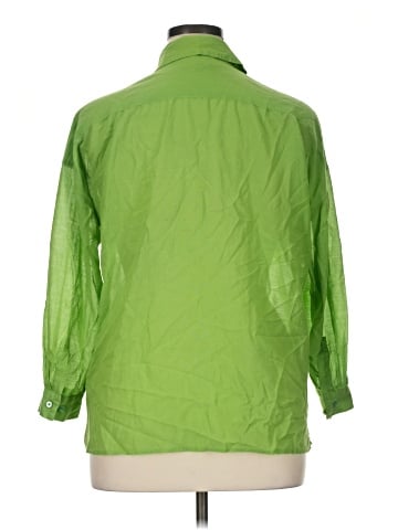 Doncaster Collection 3/4 Sleeve Button-Down Shirt (view 2)