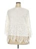 Kindred 100% Polyester Ivory 3/4 Sleeve Blouse Size 2X - photo 2