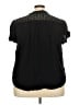 Torrid Black Short Sleeve Blouse Size 3X Plus (3) - photo 2