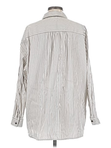Lafayette 148 New York Long Sleeve Button-Down Shirt (view 2)