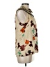 Etcetera 100% Silk Ivory Sleeveless Silk Top Size 6 - photo 4