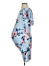 Pink Blush Print Blue Cocktail Dress Size S - photo 5