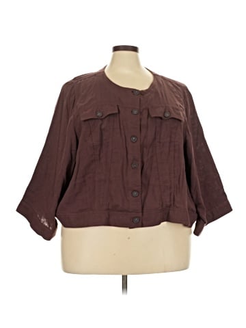 Torrid 3/4 Sleeve Button-Down Shirt (view 1)