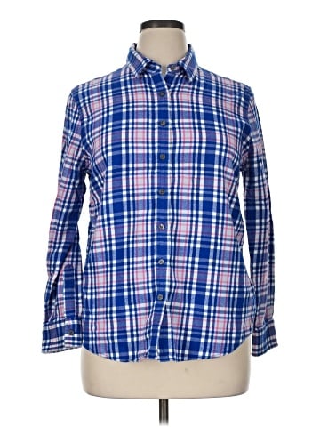 Lands' End Long Sleeve Button-Down Shirt (view 1)