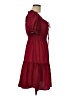 Unbranded 100% Polyester Burgundy Casual Dress Size M (estimated) - photo 4