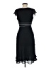 BCBGMAXAZRIA 100% Silk Black Cocktail Dress Size 4 - photo 2