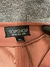 Topshop 100% Polyester Solid Pink Burgundy Casual Pants Size 6 - photo 4