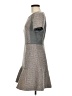 J.Crew Tweed Gray Casual Dress Size 9 - photo 5
