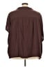 Torrid Brown 3/4 Sleeve Button-Down Shirt Size 5X Plus (6) - photo 2