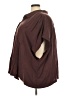 Torrid Brown 3/4 Sleeve Button-Down Shirt Size 5X Plus (6) - photo 5