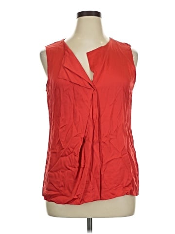 Elie Tahari Sleeveless Silk Top (view 1)
