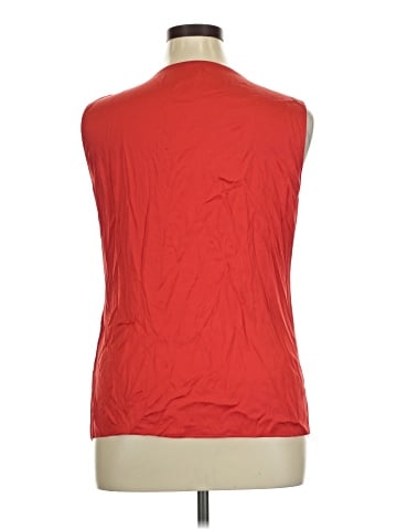 Elie Tahari Sleeveless Silk Top (view 2)