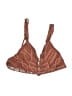 Becca Animal Print Brown Swimsuit Top Size M - photo 1