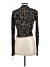 Neiman Marcus Animal Print Gray Cardigan Size L - photo 2