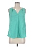 Candie's 100% Polyester Teal Sleeveless Blouse Size M - photo 1