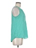Candie's 100% Polyester Teal Sleeveless Blouse Size M - photo 4