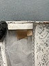 dalia 100% Polyester Silver Short Sleeve Blouse Size L - photo 7