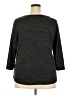 NY Collection Gray 3/4 Sleeve Top Size XXL - photo 2