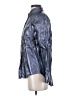 Lanhtropy 100% Linen Metallic Blue Long Sleeve Button-Down Shirt Size S - photo 5