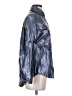 Lanhtropy 100% Linen Metallic Blue Long Sleeve Button-Down Shirt Size S - photo 4