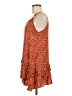Easel 100% Rayon Orange Casual Dress Size M - photo 5