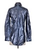 Lanhtropy 100% Linen Metallic Blue Long Sleeve Button-Down Shirt Size XS - photo 2