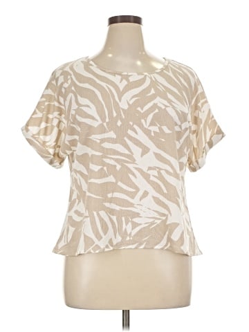 AGB Short Sleeve Blouse (view 1)
