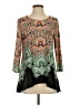 Valerie Stevens Green 3/4 Sleeve Blouse Size S - photo 1