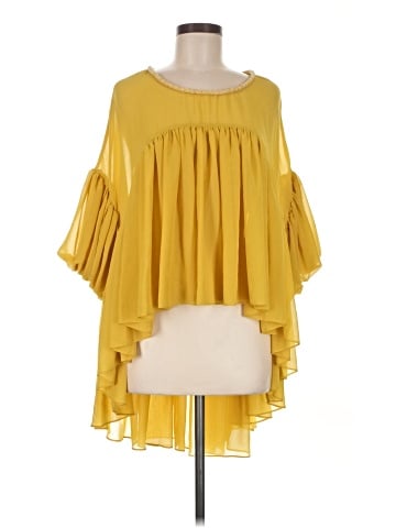 Akira Chicago Black Label 3/4 Sleeve Blouse (view 1)