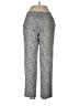 Hue Tweed Silver Casual Pants Size L - photo 1