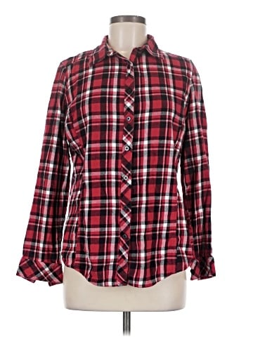 Great Northwest Indigo Long Sleeve Button-Down Shirt (view 1)