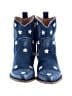 Sundance Stars Blue Ankle Boots Size EU 38 - photo 2