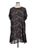 CAbi 100% Polyester Print Gray Casual Dress Size XL - photo 1