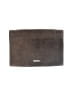 BCBGMAXAZRIA 100% Leather Gray Leather Clutch One size - photo 2