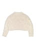 Zara Hearts Ivory Pullover Sweater Size 9 - 10 - photo 2