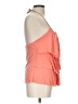 Papaya Orange Sleeveless Blouse Size L - photo 4