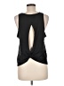 Double Zero Black Sleeveless T-Shirt Size M - photo 2