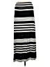 A. Byer Stripes Black Casual Skirt Size M - photo 1