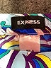 Express 100% Polyester Paisley Blue Casual Pants Size XS - photo 4